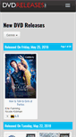 Mobile Screenshot of dvdreleases.org